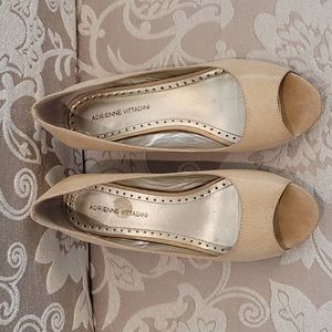 Adrienne Vittadini Peep Toe Pumps